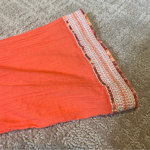 {Athleta} Mariana Tunic / Swim Cover Up - Coral Sunset ~ Size Small - Picture 9 of 16